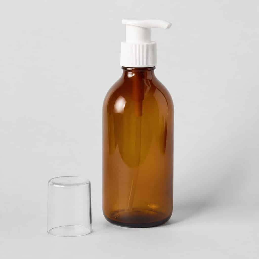 Flacon de 250 ml de complément articulaire liquide avec sa pompe doseuse
