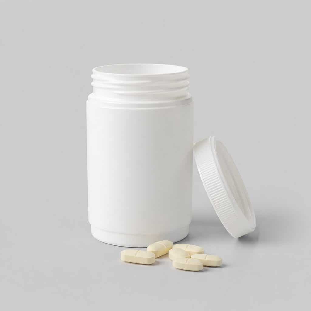Pilulier de 60 comprimés multivitaminés sécables