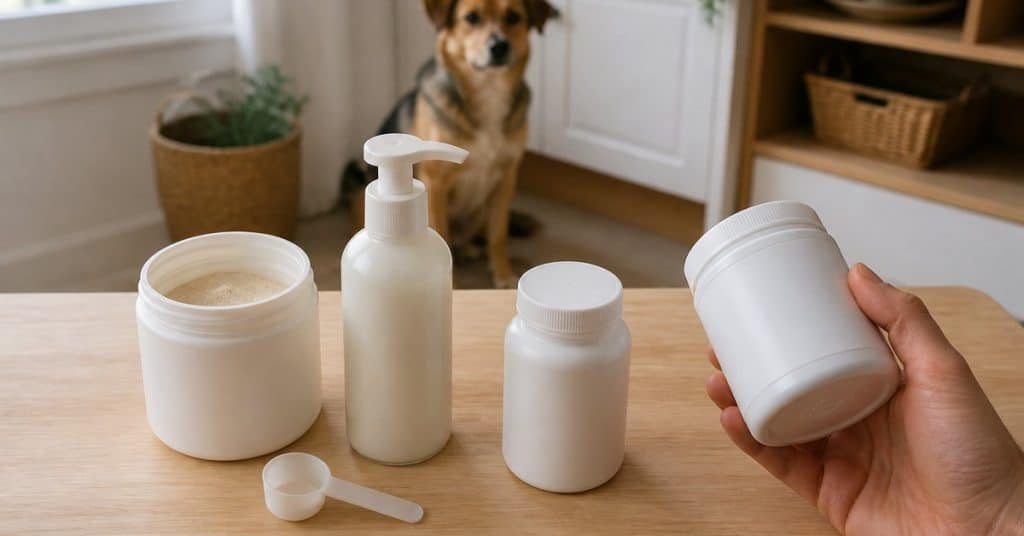 Lire l'étiquette d'un aliment complémentaire pour chien