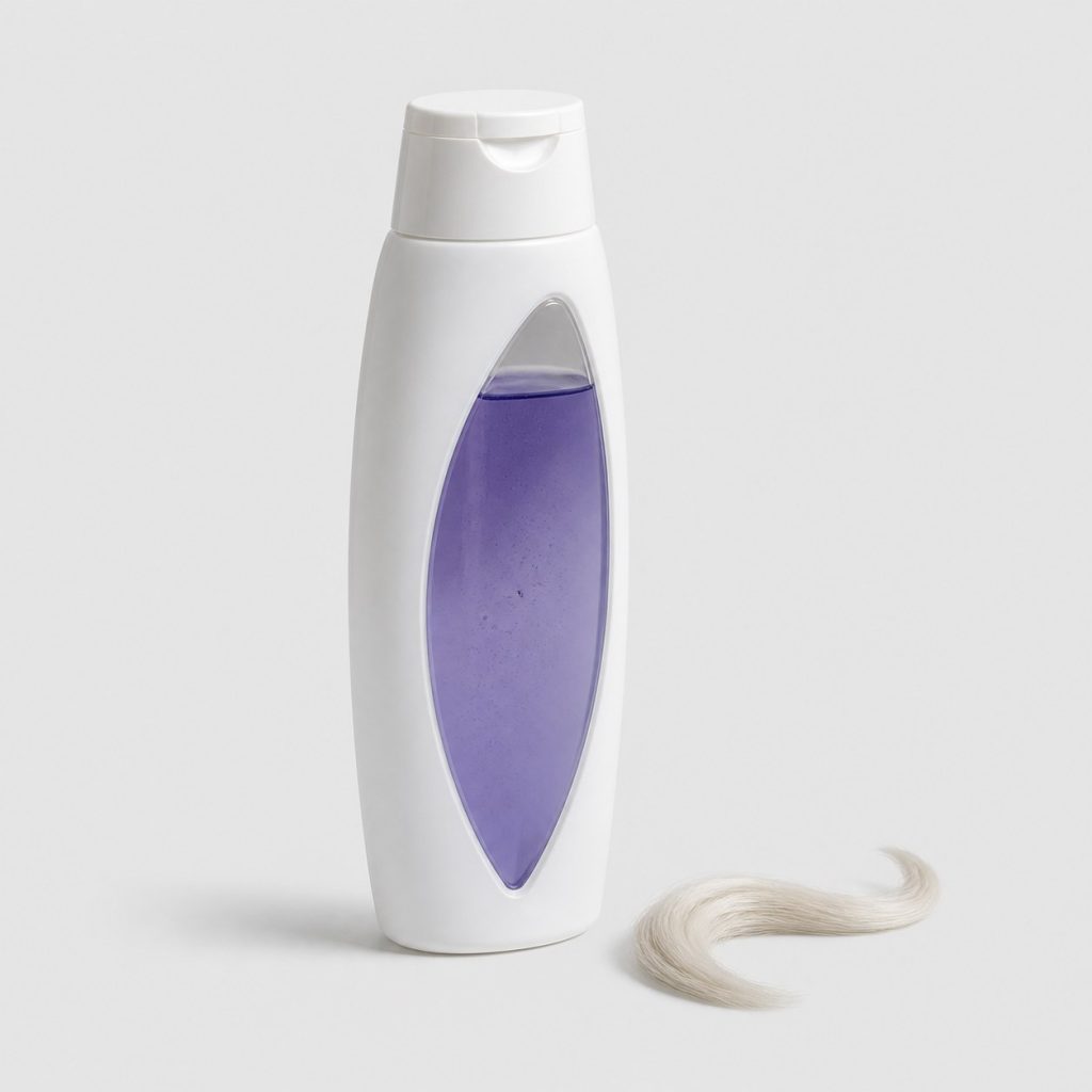 Flacon de shampooing pigmenté 300 ml pour pelage blanc